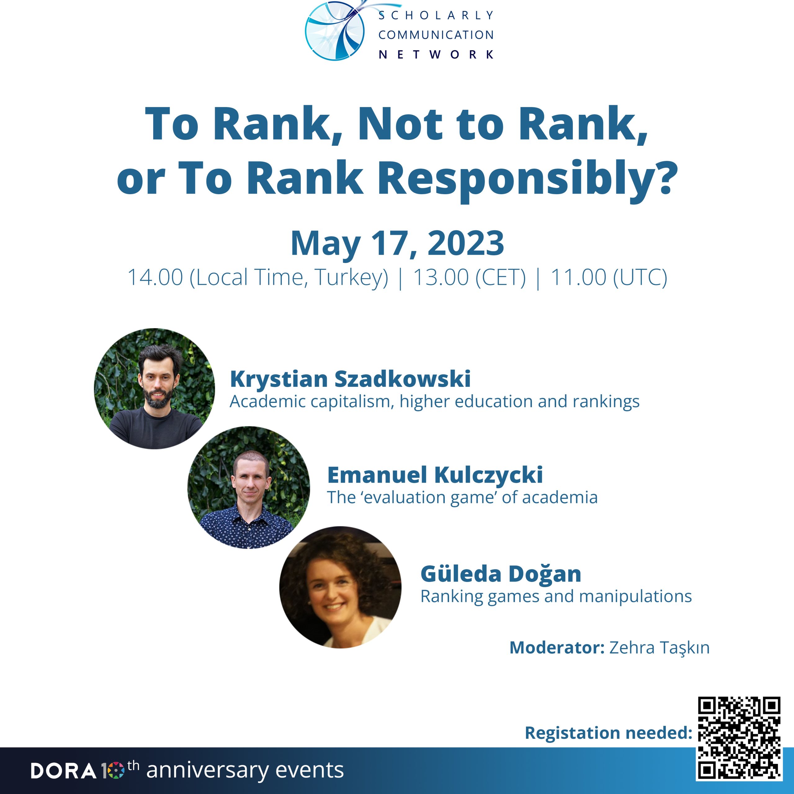 DORA’s 10th Anniversary Seminar: To rank, not to rank, or to rank responsibly?
